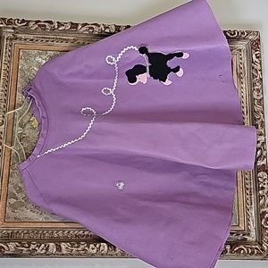 Vintage 1950’s handmade felt poodle skirt